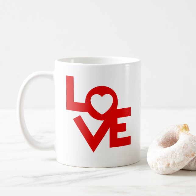 Love Coffee Mug (With Donut)