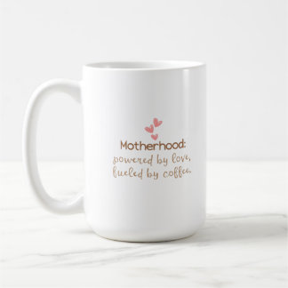 Love & Coffee Mum Life Typography Print Mug
