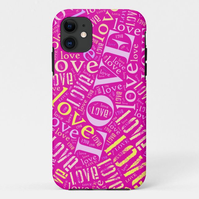 Love Collage Case-Mate iPhone Case (Back)