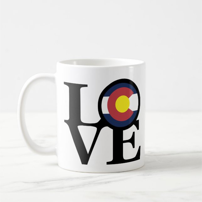 LOVE Colorado 11oz Coffee Mug (Left)