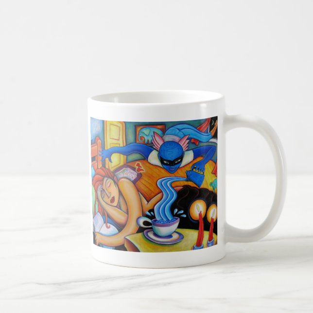 Love Comes a-troublin' Coffee Mug (Right)