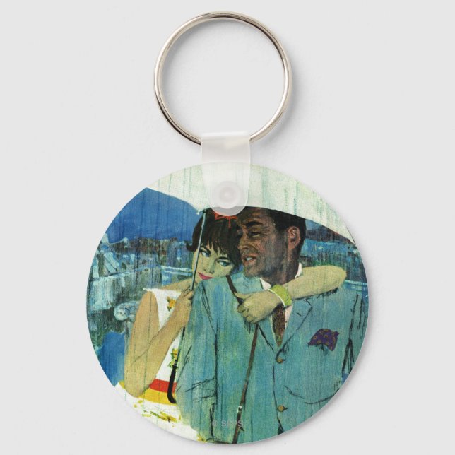 Love Comes to Miss Lucas Key Ring (Front)
