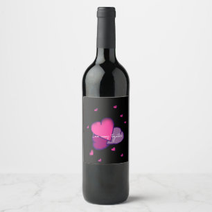 love comes together wine label
