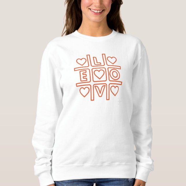 Love & Comfort Valentine's Day Sweatshirt (Front)