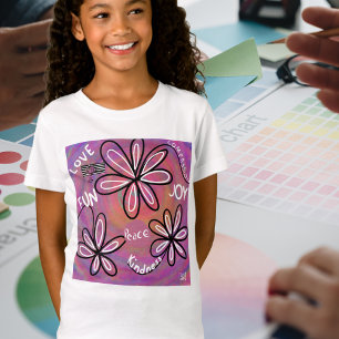 Love Compassion, Joy, Peace For Humanity T-Shirt