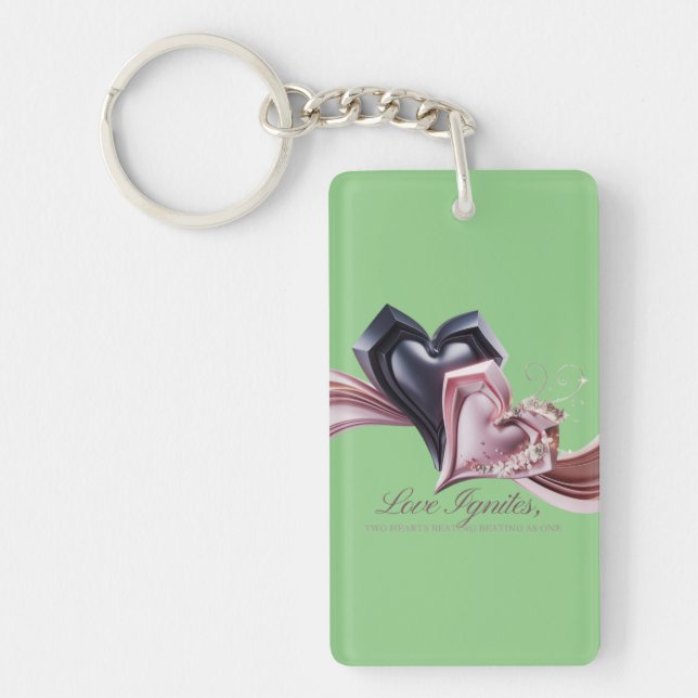 Love Connection Keychain (Front)