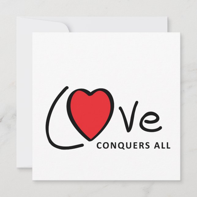 Love conquers all. (Front)