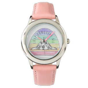 love conquers all dog rainbow basset hound   watch