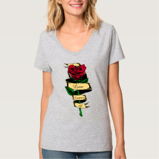 Love Conquers All Rose Women's T-Shirt