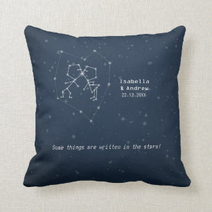 Love Constellation - Wedding Anniversary Pillow