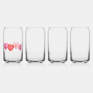 Love Cookies Can Glass