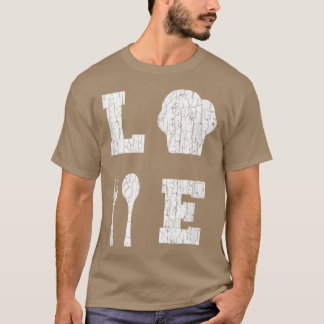Love Cooking Funny Cook Chef Graphic  T-Shirt