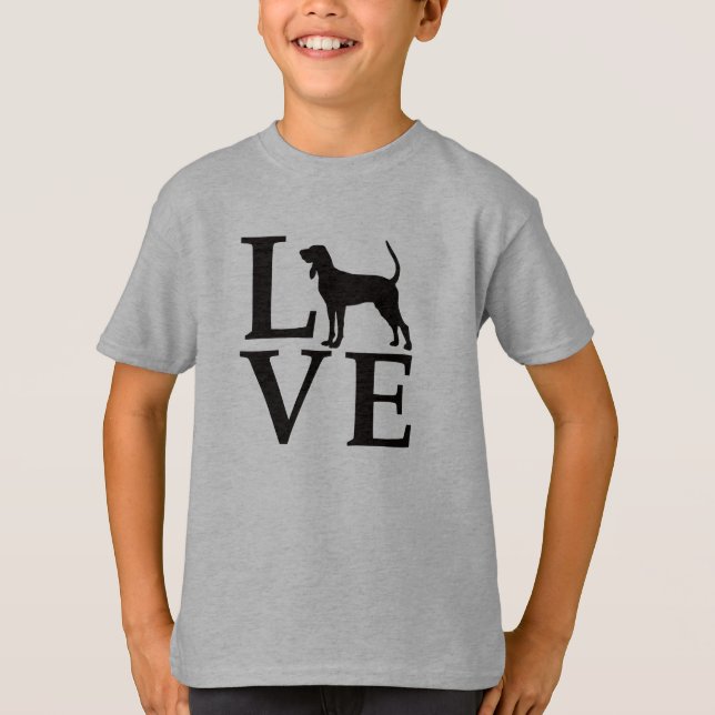 Love Coonhounds T-Shirt (Front)
