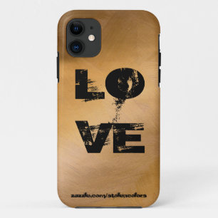 Love Copper Iphone Case-Mate iPhone Case