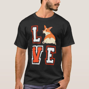 Love Corgi Animal Pup Puppy Pet Dog Dog Owner T-Shirt