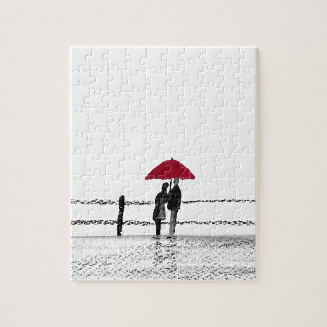 Love couple anniversary jigsaw puzzle (Vertical)