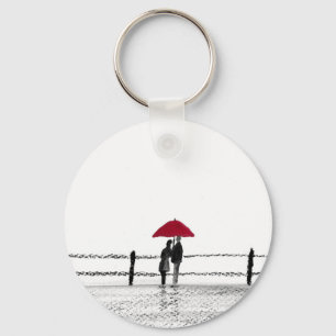 Love couple anniversary key ring