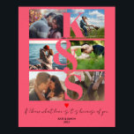 Love Couples Gifts Newlywed Gift Photo Collage Poster<br><div class="desc">Love Couples Gifts Newlywed Gift Photo Collage</div>