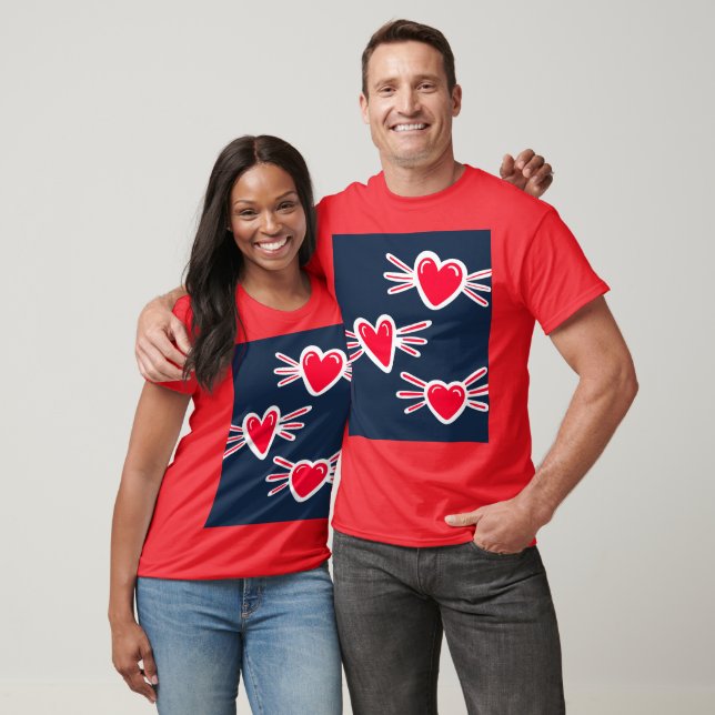 Love Couple's Valentine's T-shirt (Unisex)