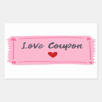 Love Coupon Valentines Day