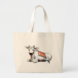 Love Cow Large Tote Bag