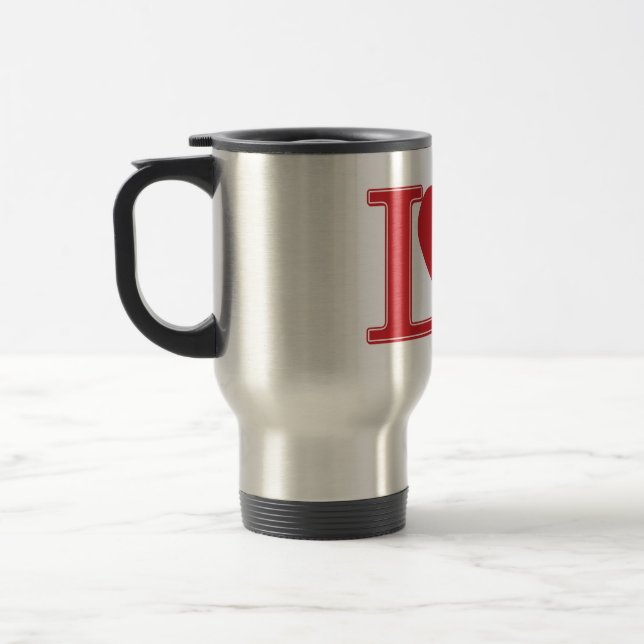 Love Cowboy Travel Mug (Left)