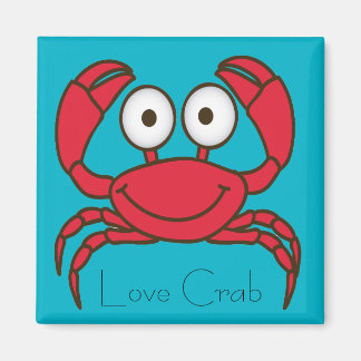 Love Crab Magnet