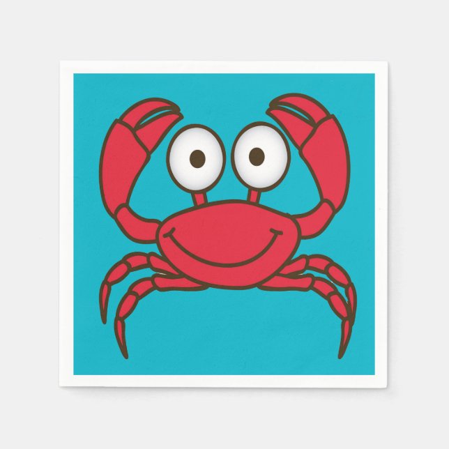 Love Crab Napkin (Front)