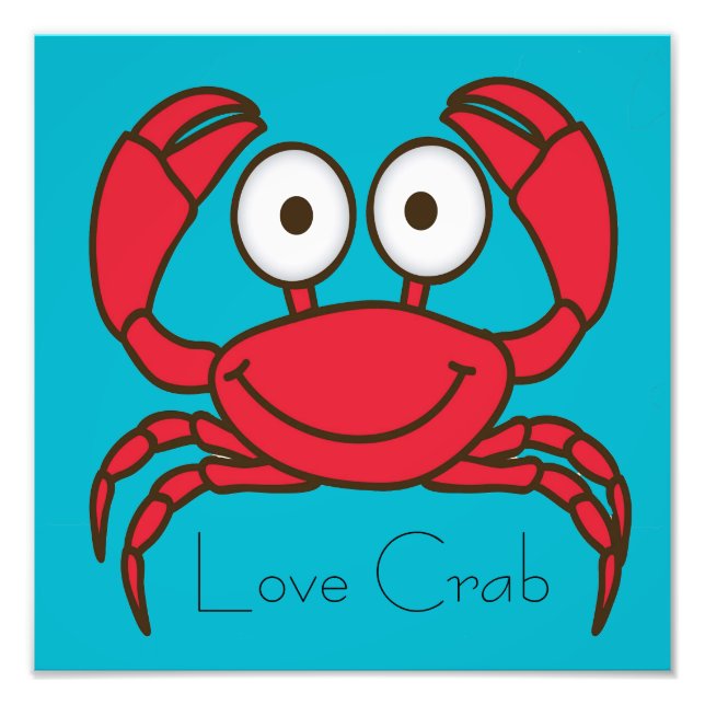 Love Crab Photo Print (Front)