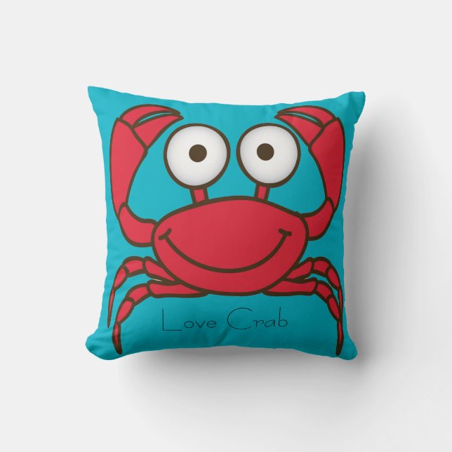 Love Crab Pillow (Front)