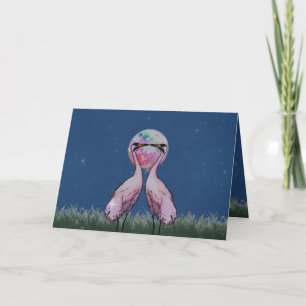 Love Cranes Holiday Card