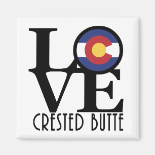 LOVE Crested Butte Magnet