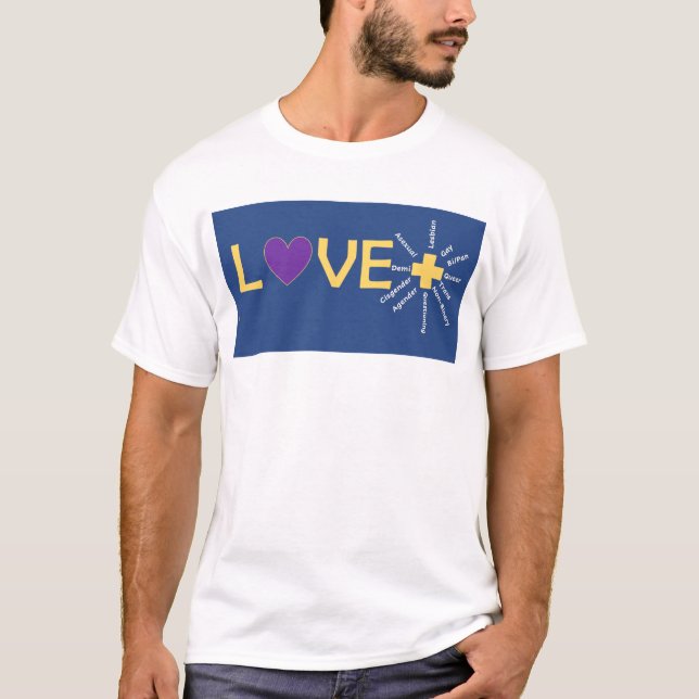 Love+ Crewneck T-Shirt (Front)