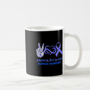 Love Cure Alopecia Awareness  Coffee Mug