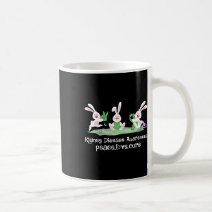 Love Cure Green Ribbon Kidney Disease Awareness Ea Coffee Mug