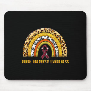 Love Cure Women Brain Aneurysm Awareness  Mouse Pad