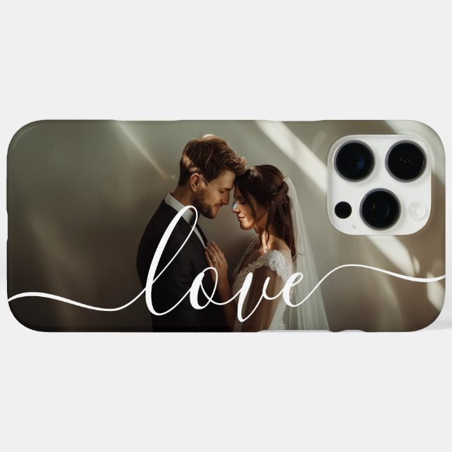 'Love' Custom couple photo Case-Mate iPhone Case (Back (Horizontal))