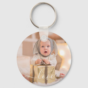 LOVE Custom Photo Key Ring