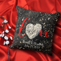 Love Custom Script Names Date Beach Coral Heart