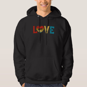 Love Cute Ant Lover Animals Heart Valentine's Day Hoodie