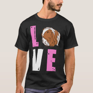 Love Cute Guinea Pig Lover Girls Furry Potato Prem T-Shirt