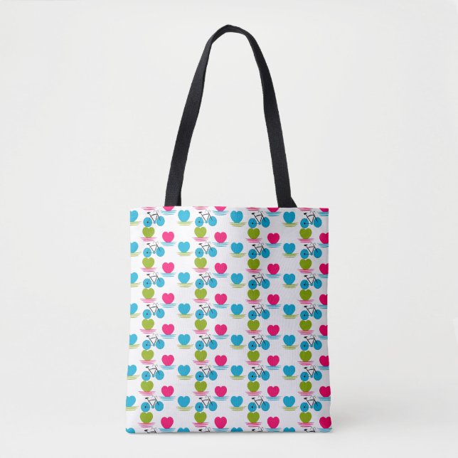 Love cycling tote bag (Front)