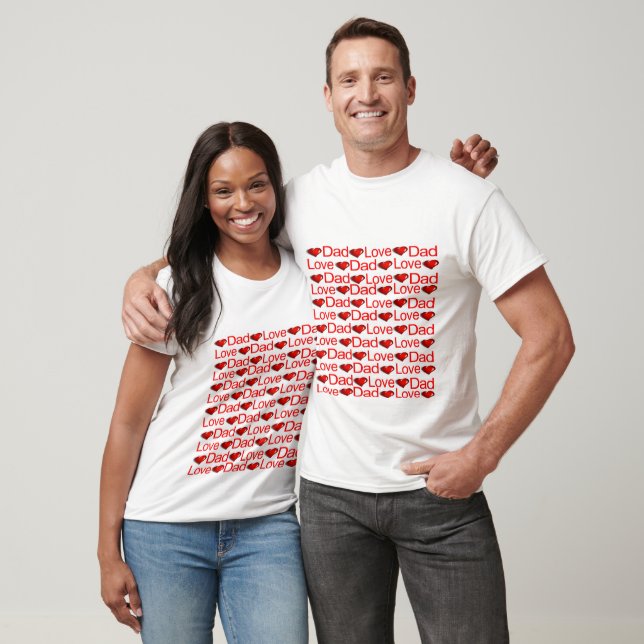 Love Dad T-Shirt (Unisex)