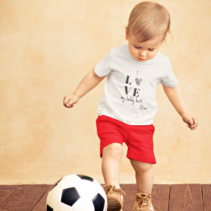 Love Daddy Best, Cute 2T to 5/6T Fine Jersey Toddler T-Shirt