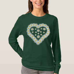 Love Daisy Flowers T-Shirt