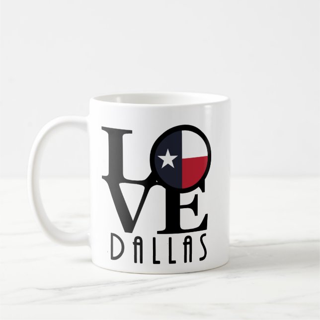 LOVE Dallas 11oz Coffee Mug (Left)