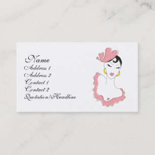 love dance. business card