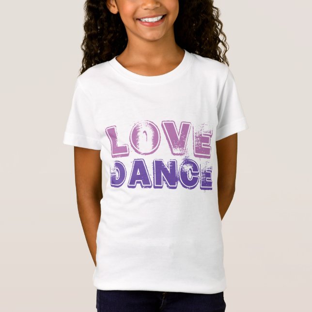 Love Dance Girls Tshirt (Front)