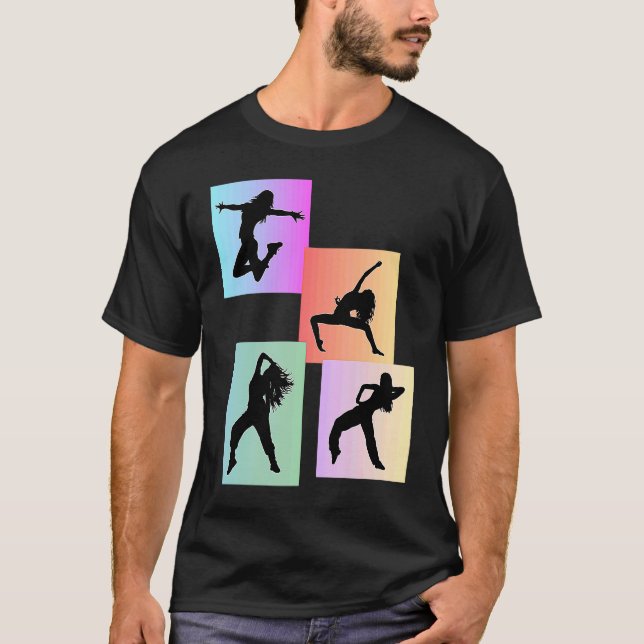 Love Dance Teacher Dancer Instructor T-Shirt (Front)