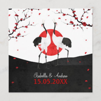 Love Dance - Wedding Invitation - square